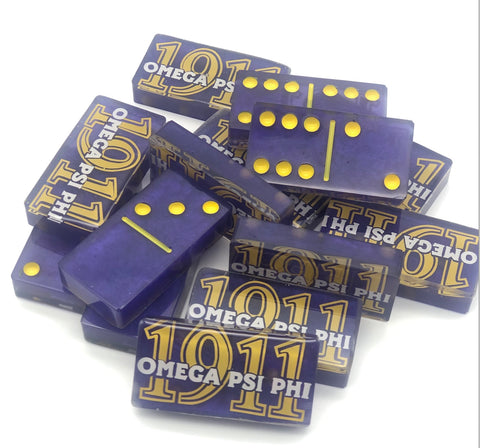 Omega Purple/Gold Dominos
