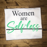 Women Are Self-less