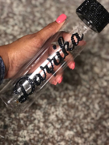 Custom Rhinestone Water Bottle