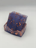 Purple and Copper Coasters